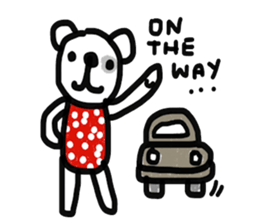 Polka Bear sticker #13181957