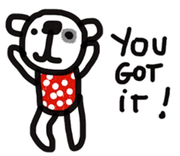 Polka Bear sticker #13181960