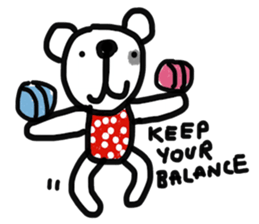 Polka Bear sticker #13181966