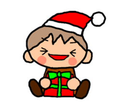 ORANGE chan and BROWN kun X'MAS sticker #13183728