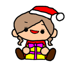 ORANGE chan and BROWN kun X'MAS sticker #13183729