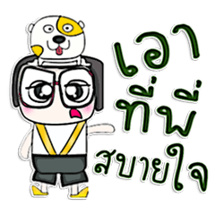 Mr. Soda. Love dog.^^