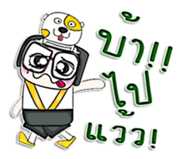 Mr. Soda. Love dog.^^ sticker #13184185