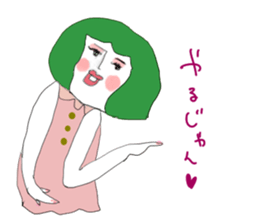 a wonderful people(women) sticker #13184862