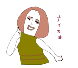 a wonderful people(women) sticker #13184867