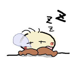 nobi-nobi FIVE 4 "Never give up!!" sticker #13185486