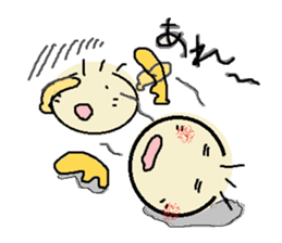 nobi-nobi FIVE 4 "Never give up!!" sticker #13185495