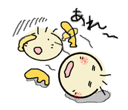 nobi-nobi FIVE 4 "Never give up!!" sticker #13185495