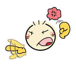 nobi-nobi FIVE 4 "Never give up!!" sticker #13185507