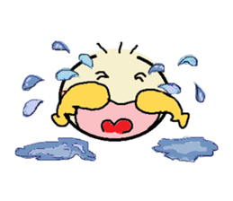 nobi-nobi FIVE 4 "Never give up!!" sticker #13185512