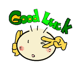 nobi-nobi FIVE 4 "Never give up!!" sticker #13185522