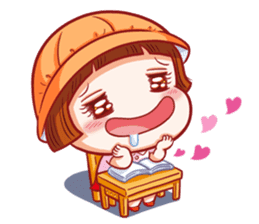 Happy To Go To School 3 En By Juju Sticker Happy To Go To School 3 En By Juju Sticker