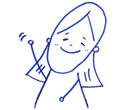 Mom and me. My mom is always on my side. sticker #13185973