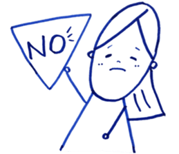 Mom and me. My mom is always on my side. sticker #13185983