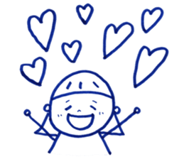 Mom and me. My mom is always on my side. sticker #13186004