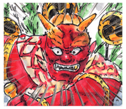 Chibi Yamakasa large character typel2 sticker #13186122