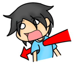 Luis the Boy of Freedom sticker #13186196