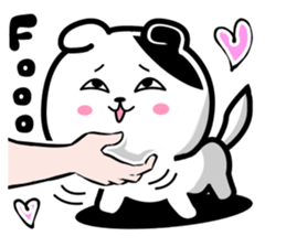 Very Very strange cat sticker #13186260