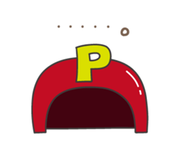 Kind-hearted panda, P-chan sticker #13186549