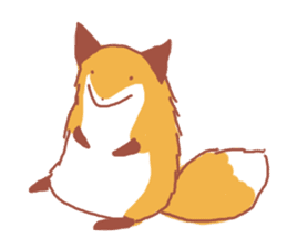 A fox KONKONSAN sticker #13186886