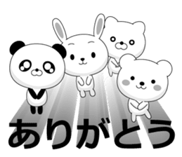 Skilled man of "monochrome OK sticker" sticker #13187114