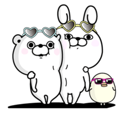 Bear100% tyarai ! sticker #13188018