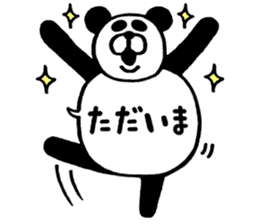 Panda!!!! sticker #13188908