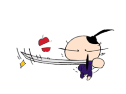 Samurai Takechio and Friend sticker #13189100