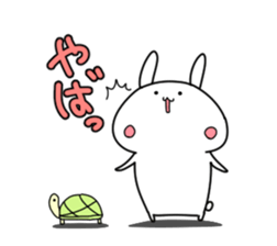 Rabbit's sticker can be used freely. sticker #13189786