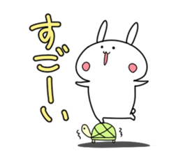 Rabbit's sticker can be used freely. sticker #13189796