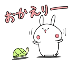 Rabbit's sticker can be used freely. sticker #13189802
