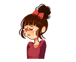 Yeppeun yeoja - Beautiful korean girl sticker #13190221