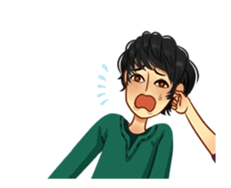 Yeppeun yeoja - Beautiful korean girl sticker #13190233