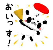 Let's Go! Panda Film Director sticker #13190238