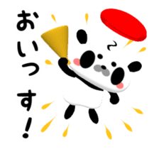 Let's Go! Panda Film Director sticker #13190238