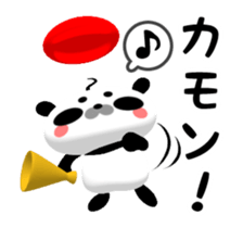 Let's Go! Panda Film Director sticker #13190239