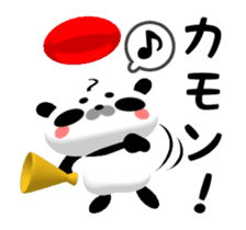 Let's Go! Panda Film Director sticker #13190239