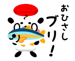 Let's Go! Panda Film Director sticker #13190243