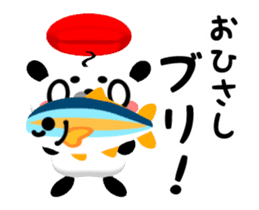 Let's Go! Panda Film Director sticker #13190243