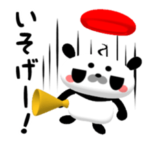 Let's Go! Panda Film Director sticker #13190255