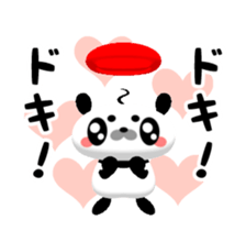 Let's Go! Panda Film Director sticker #13190258