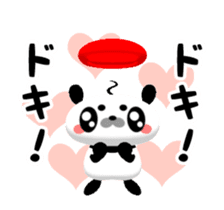 Let's Go! Panda Film Director sticker #13190258