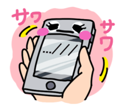 Sticker of a smartphone sticker #13190302