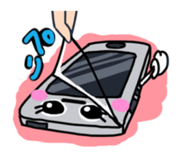 Sticker of a smartphone sticker #13190306