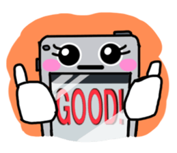 Sticker of a smartphone sticker #13190308