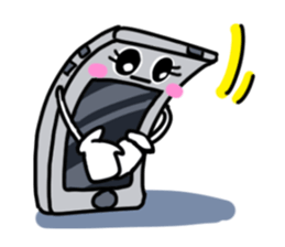 Sticker of a smartphone sticker #13190318