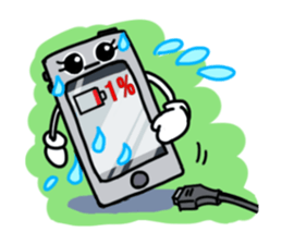 Sticker of a smartphone sticker #13190322