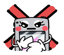 Sticker of a smartphone sticker #13190328