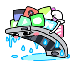 Sticker of a smartphone sticker #13190331