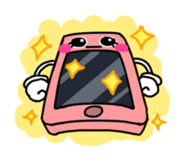 Sticker of a smartphone sticker #13190335